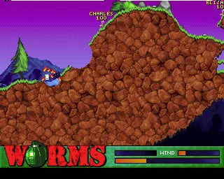 Worms - PS1 spill - Retrospillkongen