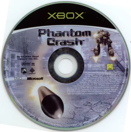 Phantom Crash - Xbox spill - Retrospillkongen