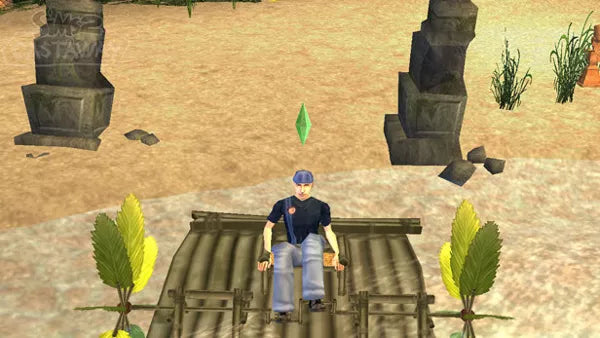 Renovert The Sims 2: Castaway - PS2 spill - Retrospillkongen