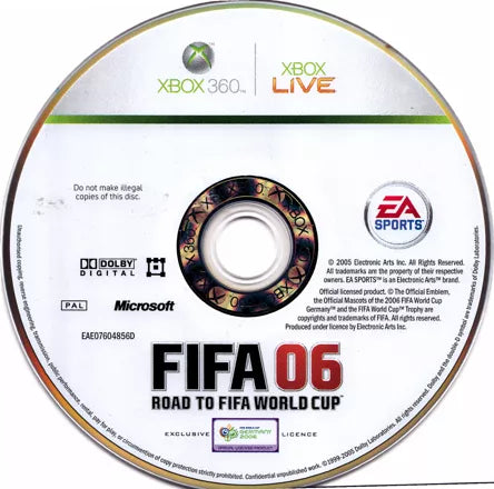 FIFA 06: Road to FIFA World Cup - Xbox 360 spill - Retrospillkongen