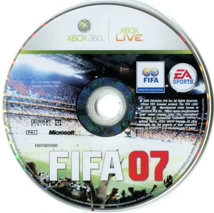FIFA 07 - Xbox 360 spill - Retrospillkongen
