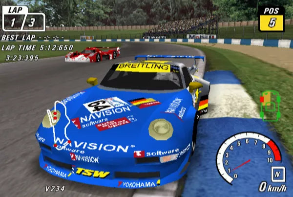 Le Mans 24 Hours - PS1 spill - Retrospillkongen