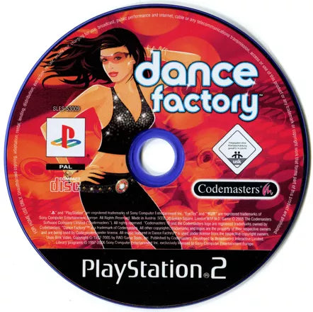 Dance Factory - PS2 spill - Retrospillkongen