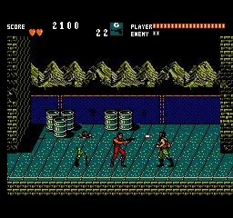 Running Battle - Sega Master System spill - Retrospillkongen