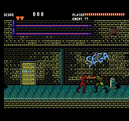 Running Battle - Sega Master System spill - Retrospillkongen