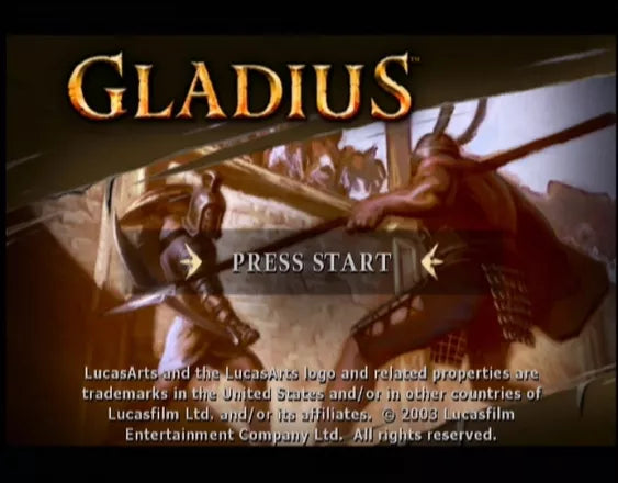 Gladius - Xbox spill - Retrospillkongen