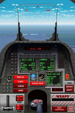 F24 Stealth Fighter - Nintendo DS spill - Retrospillkongen