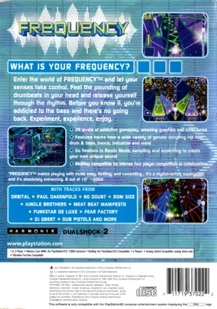 Frequency (Promo) - PS2 spill - Retrospillkongen