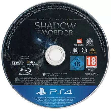 Middle-earth: Shadow of Mordor - PS4 spill - Retrospillkongen