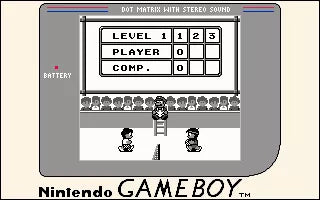 Tennis - Gameboy spill - Retrospillkongen