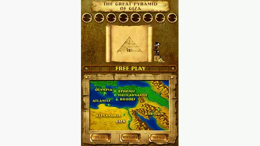 Renovert 7 Wonders of the Ancient World - PS2 spill - Retrospillkongen