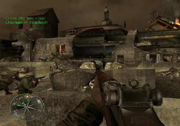 Call of Duty: World at War - Final Fronts - PS2 spill - Retrospillkongen
