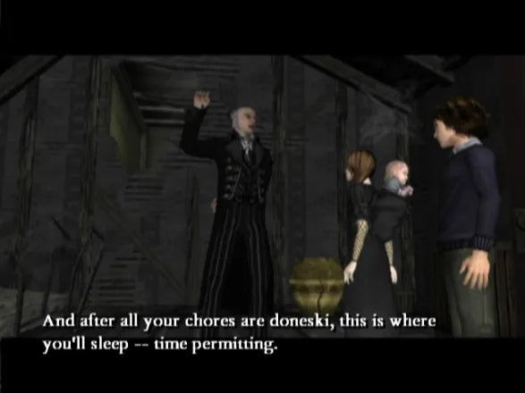 Lemony Snicket's A Series of Unfortunate Events - Gamecube spill - Retrospillkongen