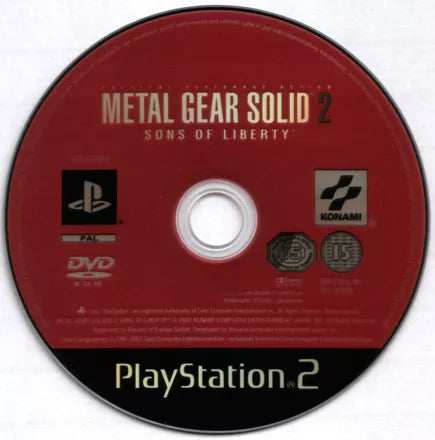 Metal Gear Solid 2: Sons of Liberty - PS2 spill - Retrospillkongen