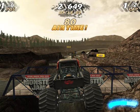Monster Jam - Wii spill - Retrospillkongen