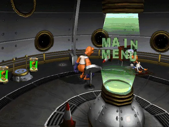 Attack of the Saucerman (Promo) - PS1 spill - Retrospillkongen