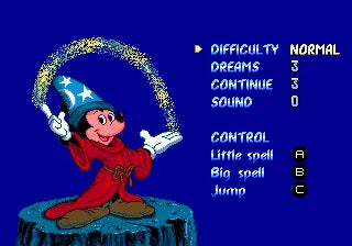 Fantasia - SEGA Mega Drive spill - Retrospillkongen