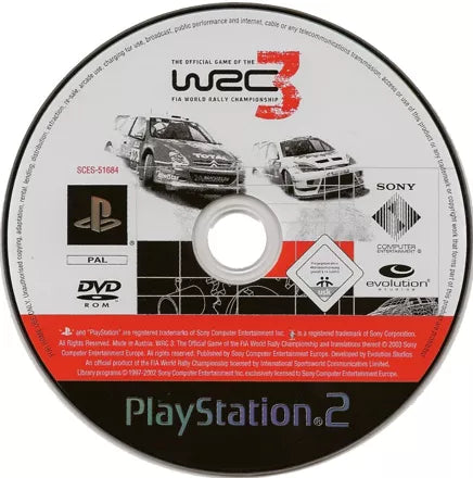 WRC 3 - PS2 spill - Retrospillkongen