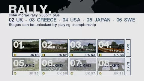 Colin McRae Rally 2005 Plus - PSP spill - Retrospillkongen
