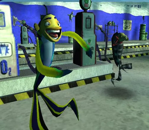 Renovert DreamWorks Shark Tale - PS2 spill - Retrospillkongen
