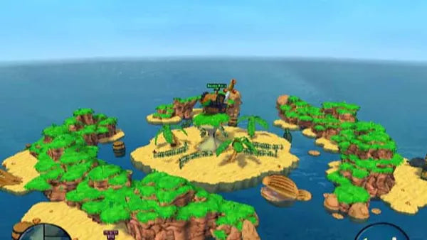 Renovert Worms 3D - PS2 Spill - Retrospillkongen