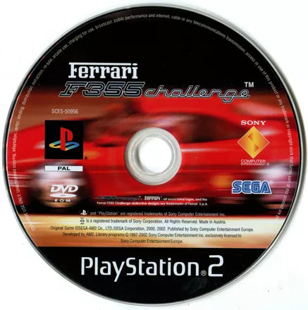 Ferrari F355 Challenge - PS2 spill - Retrospillkongen
