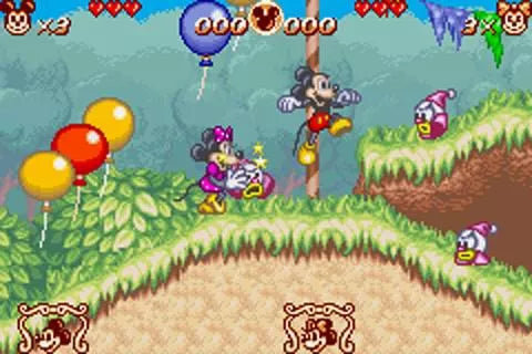 Disney's Magical Quest 2 Starring Mickey and Minnie - GBA spill - Retrospillkongen