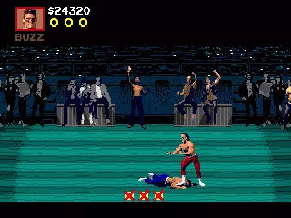 Pit-Fighter - SEGA Mega Drive spill - Retrospillkongen