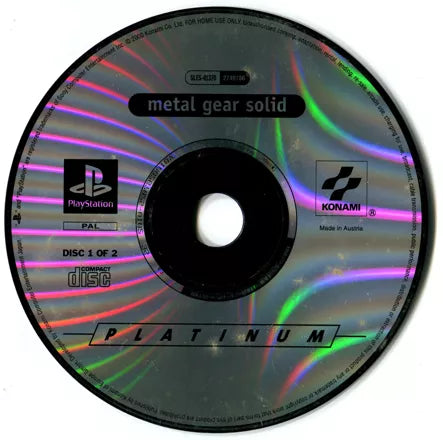 Tactical Espionage Action: Metal Gear Solid - PS1 spill - Retrospillkongen