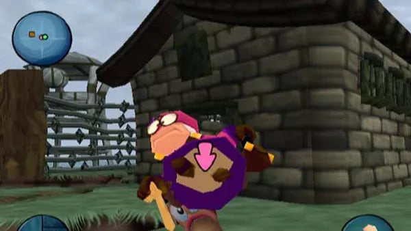 Renovert Worms 3D - PS2 Spill - Retrospillkongen