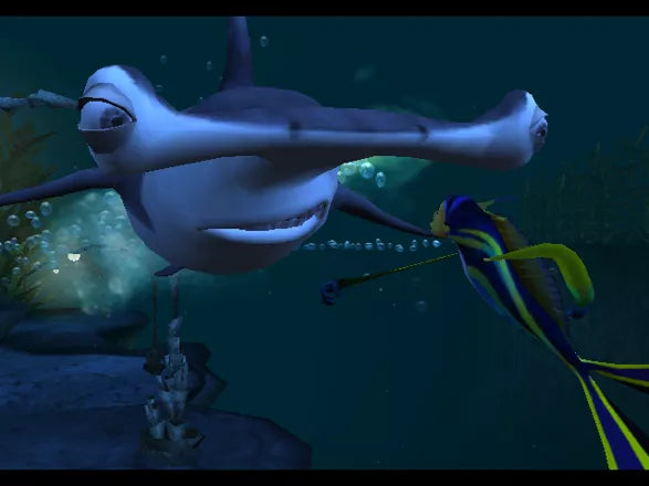 Renovert DreamWorks Shark Tale - PS2 spill - Retrospillkongen