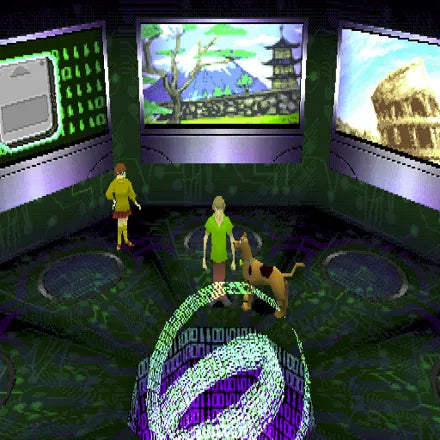 Scooby-Doo and the Cyber Chase - PS1 Spill - Retrospillkongen