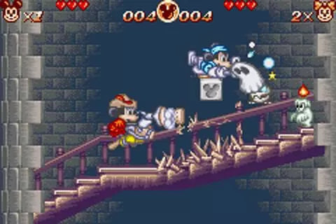 Disney's Magical Quest 2 Starring Mickey and Minnie - GBA spill - Retrospillkongen