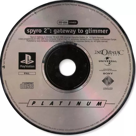 Spyro 2: Gateway to Glimmer - PS1 spill - Retrospillkongen
