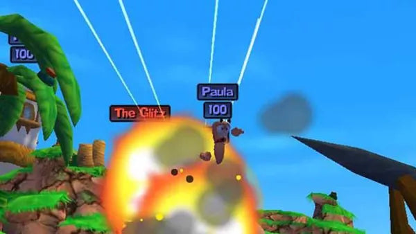 Renovert Worms 3D - PS2 Spill - Retrospillkongen