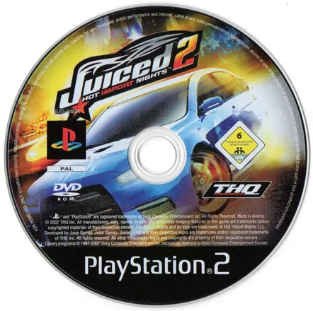 Juiced 2: Hot Import Nights - PS2 spill - Retrospillkongen