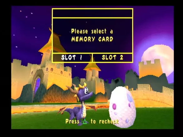 Spyro: Year of the Dragon - PS1 spill - Retrospillkongen