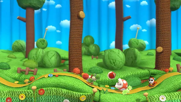 Yoshi's Woolly World - Wii U spill - Retrospillkongen