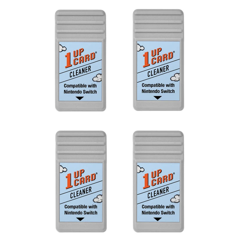 1UPcard Konsollrens til Nintendo Switch og Switch 2 (4-pakning) - Retrospillkongen