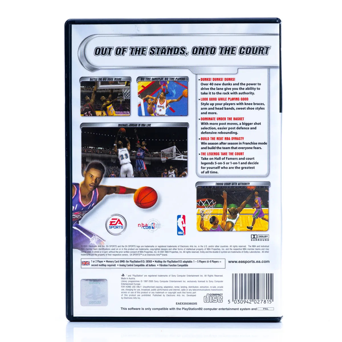 NBA Live 2002 - PS2 spill - Retrospillkongen
