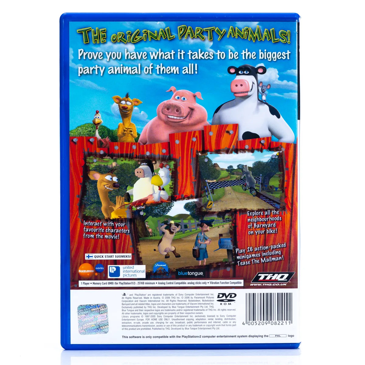 Barnyard - PS2 spill - Retrospillkongen