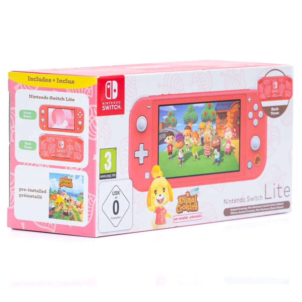 Nintendo Switch Lite Animal Crossing: New Horizon (i Eske) - Retrospillkongen