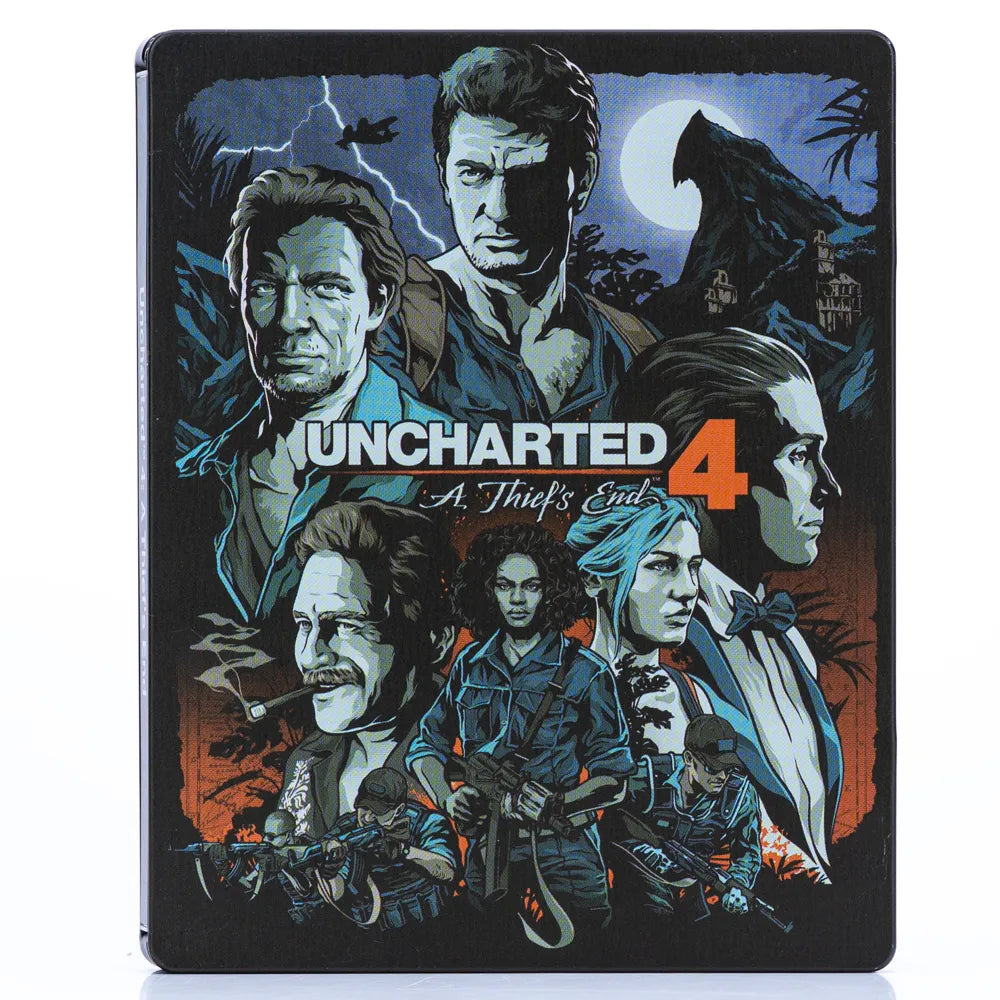 Uncharted 4: A Thief's End (Special Edition) - PS4 Spill (Steelbook) - Retrospillkongen