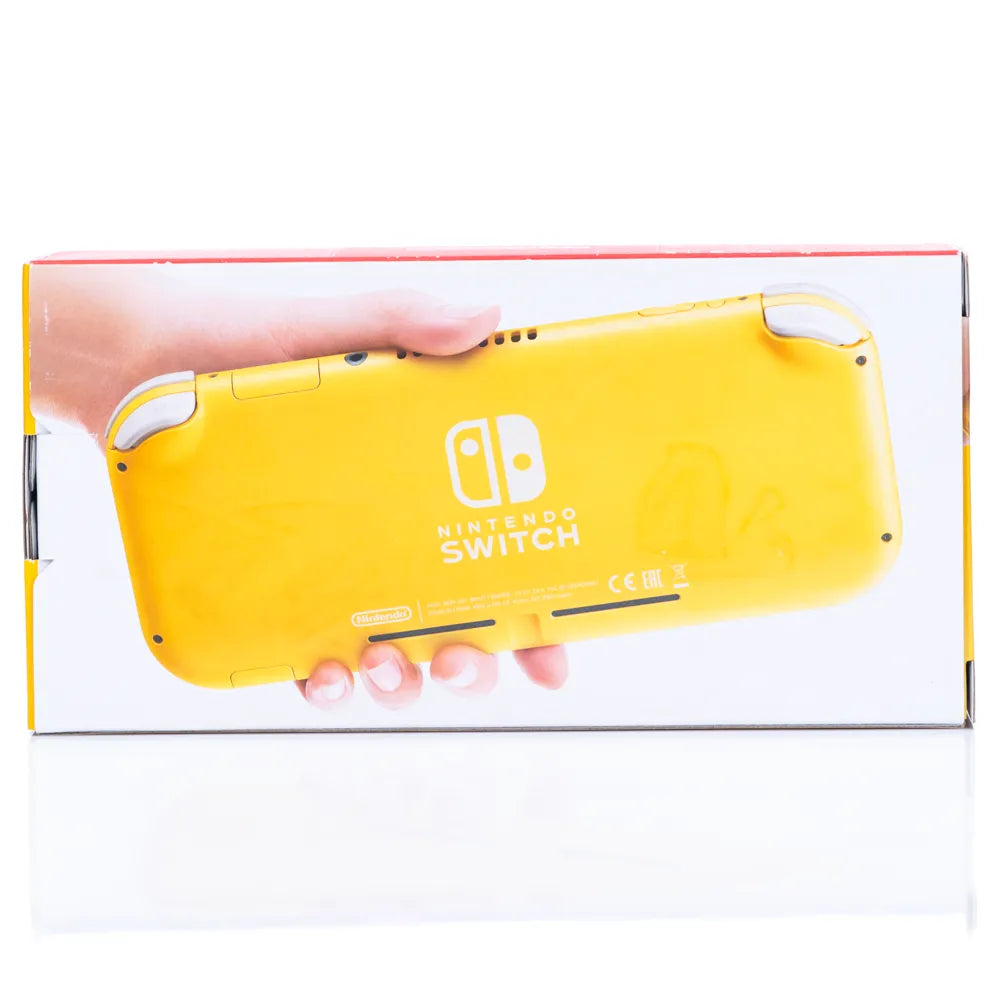 Original Nintendo Switch Lite - Gul (i Eske) - Retrospillkongen