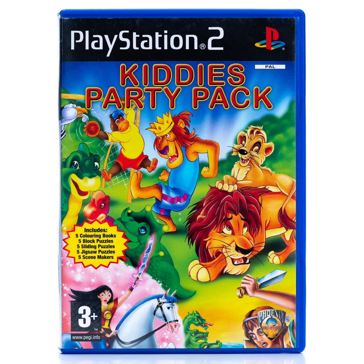 Kiddies Party Pack - PS2 spill - Retrospillkongen