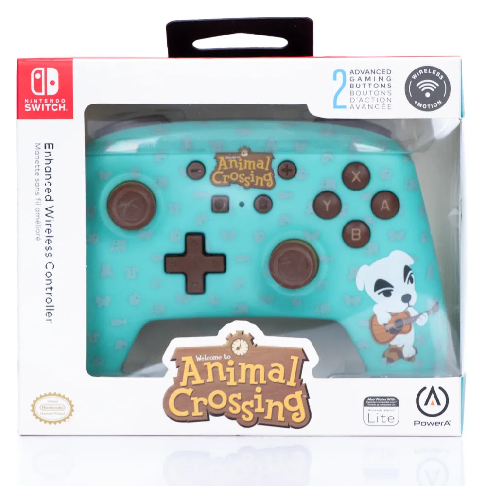 PowerA Animal Crossing K.K Slider Trådløs Kontroller - Switch (Forseglet i Eske) - Retrospillkongen