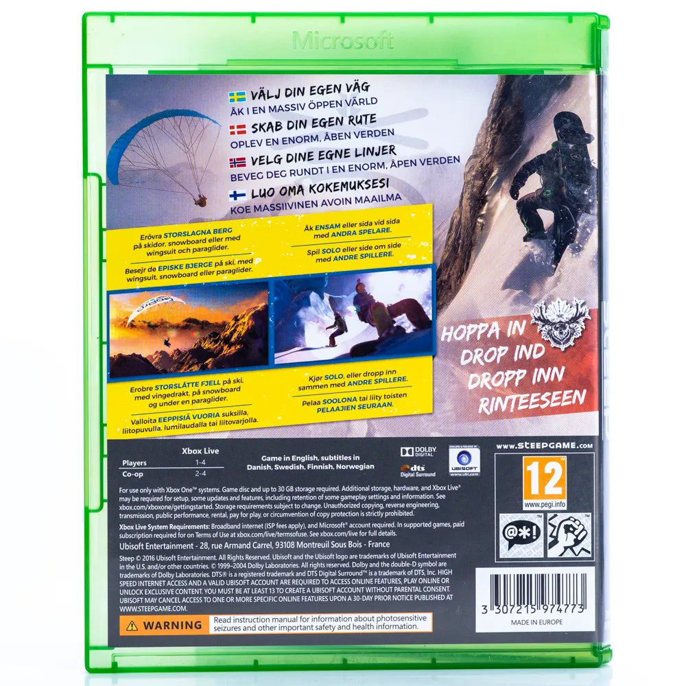 Steep - Xbox One spill - Retrospillkongen