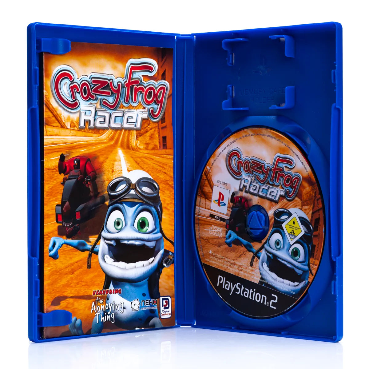 Crazy Frog Racer - PS2 spill - Retrospillkongen