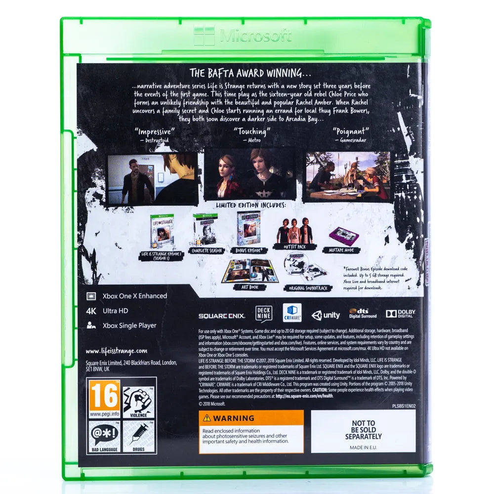 Life is Strange: Before the Storm - Xbox One spill - Retrospillkongen