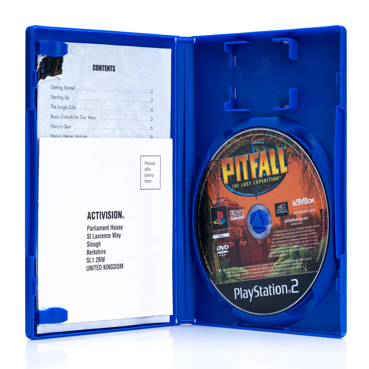 Pitfall: The Lost Expedition - PS2 spill - Retrospillkongen